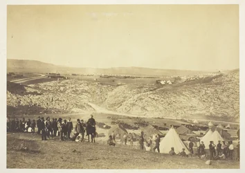 Encampment of Horse Artillery