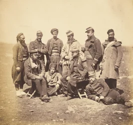General Cissé and Officers and Soldiers of General Bosquet