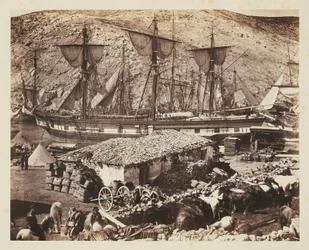 Harbor of Balaklava, the Cattle Pier