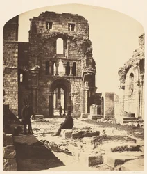 Interior, Lindisfarne Priory, West End