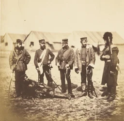 Lt. Col. Munro and Officers of the 39th Regiment