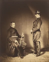 Lt. Gen. Sir J. Burgoyne, G.C.B. & Lt. Stopford, A.D.C.