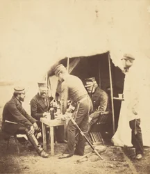 Major General Garrett & Officers of the 46th