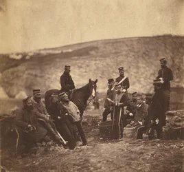 Officers and Men of the 8th Hussars