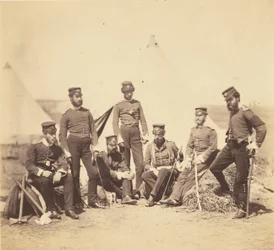 Officers of the 90th Regiment.