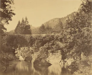 Pool below Pont y Pari, Bettws-y-Coed, Wales.