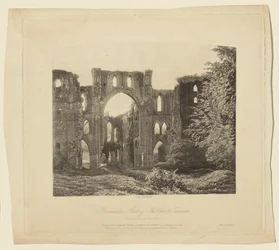 Rivaulx Abbey, the Choir and Transept