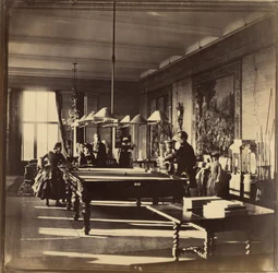 [The Billiard Room, Mentmore House]
