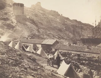 The Genoese Castle, Balaklava, 1855