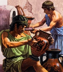 Greek pottery