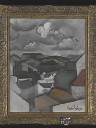 Landscape with a Village, the Hills Beyond Meulan