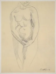 Nude with Hands Crossed