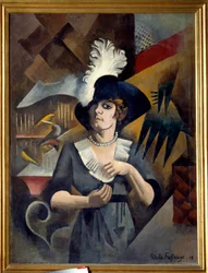 Portrait of Alice in the Big Hat