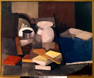 Still Life with Books and Cards