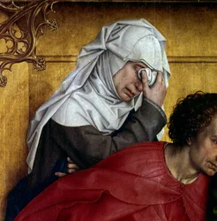Deposition or descent of the cross (detail)