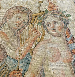 A Centaur Charms a Maenad (detail)