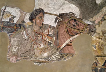 Alexander the Great on his Horse Bucephale