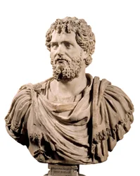 Bust of Roman Emperor Septimius Severus