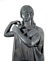 Bronze statue of a dancer