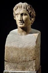 Bust of Alexander the Great, called the Azara Hermes