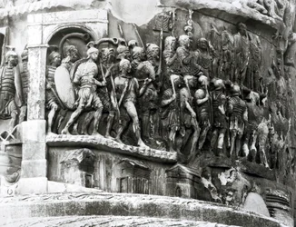 (detail) from the Column of Marcus Aurelius (Colonna Antonina)