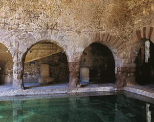 Frigidarium, Caldes de Montbui, Barcelona, Spain, 2nd-1st century BC