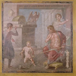 Hercules Strangling the Serpents as a Child, Casa dei Vettii, c.50-79 AD