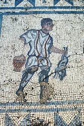 Hunter in the Roman Garden