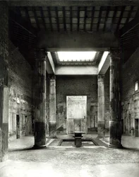 Impluvium in the House of the Silver Wedding