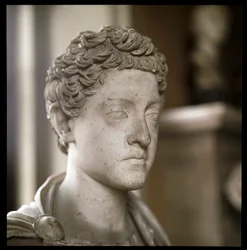 Marble Bust of Emperor Commodus