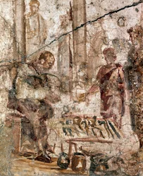 Merchant in forum (fresco)