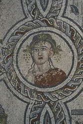Mosaic of the Four Seasons, House of Dionysos (detail)
