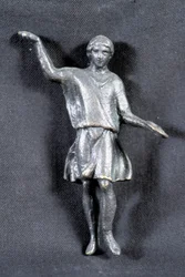 Bronze Offering Statuette, Private Collection, 2nd Century. Presumably by the Pilgrims at the Temple of Mars