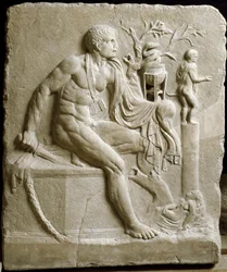 Orestes Consulting the Oracle of Apollo at Delphi