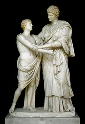 Orestes and Electra (detail)