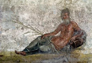 Representation of the God River (detail)