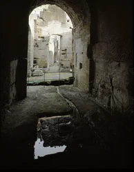 View of the Underground Passages of the Colosseum