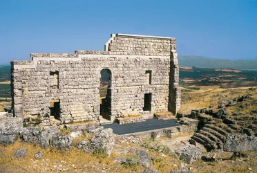 Ruins of the Roman Theatre, Acinipo, Ronda, Spain