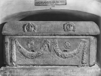 Sarcophagus of Pope Adrian IV