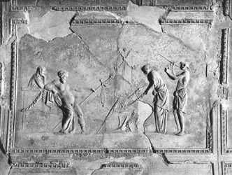 Scene of Dionysian Mysteries (detail)