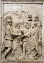 Solemn Entry of the Emperor Hadrian in Rome, 2nd century
