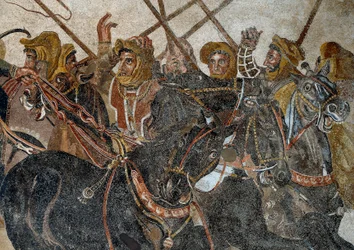 The Battle of Issus Won by Alexander the Great Against Darius