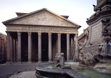 View of the Pantheon, 27-125 AD