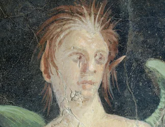 Winged Genius (detail)