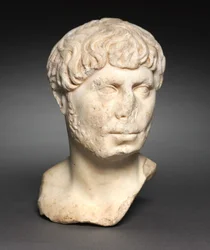 Head of a Bearded Man, c.125