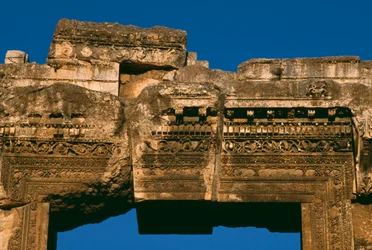 Temple of Bacchus, Door Lintel (detail)