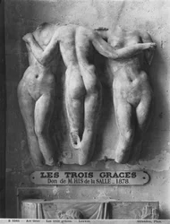The Three Graces, Roman Copy of a Hellenistic Greek Original of 2nd Century BC