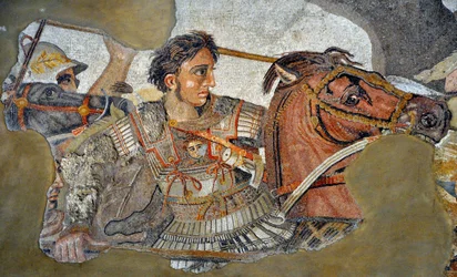 Alexander the Great on His Horse Bucephale (detail)