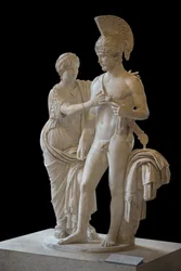 Imperial Couple in March and Venus (between 120 and 140 AD) Sculpture
