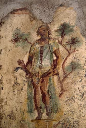 Erotic Fresco from Lupanar, Pompeii (UNESCO World Heritage List)